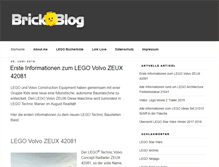 Tablet Screenshot of brick-blog.de